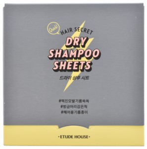 dry shampoo sheets