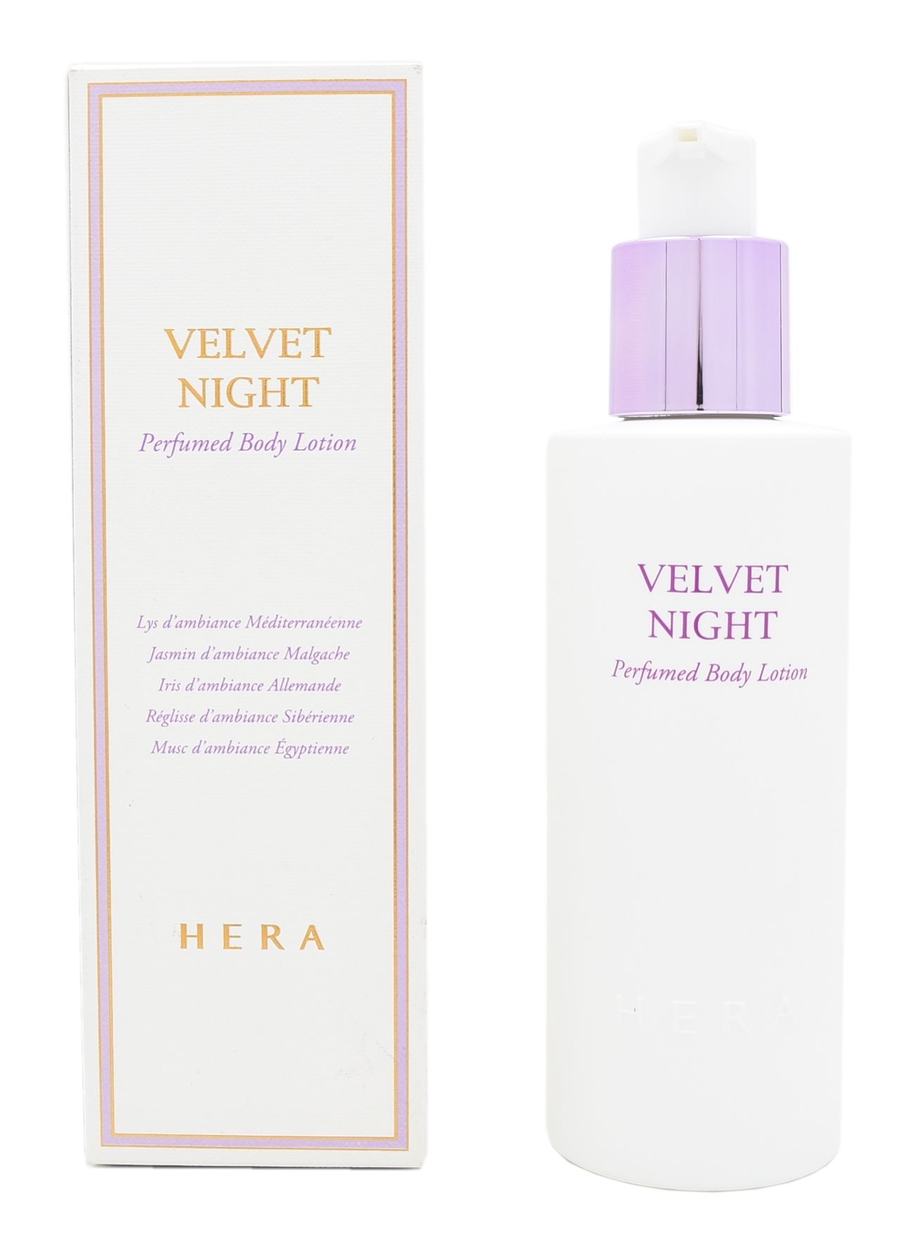Velvet night perfumed body lotion